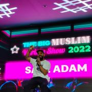 Nasheed artist Safe Adam performing at one of this year's shows