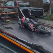 Police seize bike used in an anti-social manner