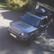 The Landrover Discovery, just before it was stolen. Image Colne and West Craven Police