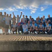 Yorkshire Sharks celebrate a good weekend at the Nationals