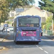 The 620 bus, avoiding Bierley Lane
