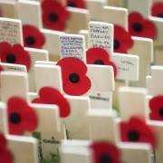 The first 2-minute silence in the UK was observed on November 11, 1919, celebrating the day the war ended one year prior.