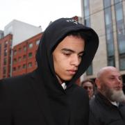 Mason Greenwood arriving at court. Picture: PA
