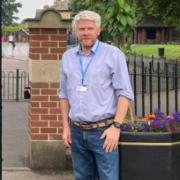 Cllr Simon Seary, pictured outside Pudsey Park