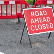 A number of roads across the district are being temporarily closed