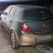 Bradford police seized this vehicle which they suspected was used in a burglary