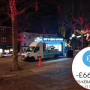 The manager of Efe's Kebab Kitchen said tonight he had sacked the employee who accidentally charged a customer £666.50 for a burger and chips, and he wanted to refund the money as soon as possible