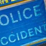 Road closure on major route following rush hour crash