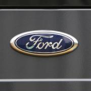 The traditional Ford badge
