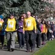 The Great Daffodil Walk for Marie Curie in Bradford in 2019