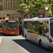 Buses in Sheffield