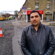Mohammed Naveed, who was asleep when a police crashed into a building on Keighley Road, Bradford