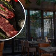 Hide & Steak Bar and Grill, found at Tong Park Hotel