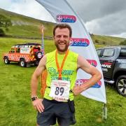 Ted Mason, fresh as a daisy after romping round the Wharfedale Three Peaks route last year in two hours, 22 minutes