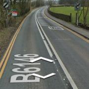 A crash involving three vehicles took place on Cottingley Moor Road last night