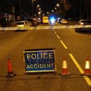 The scene of a horror crash on Killinghall Road, Bradford