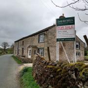 Ghyll Syke cottage, barn and steel-framed former cow shed, up for sale - together or in parts