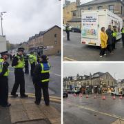 West Yorkshire Police has closed Great Horton Road towards Bradford as part of its Eid operation