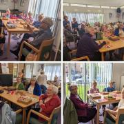 People shared coronation memories at a weekly meeting organised by the Pudsey Charity for the Visually Impaired