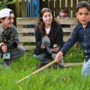 Hirst Wood Nursery School invited a documentary film crew from the USA to capture the children playing there