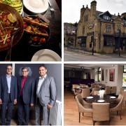 Five brothers run Kashmiri Aroma and pictured is their restaurant on Keighley Road with some of the food they offer