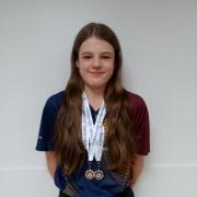 Amy Hagyard had two top 10 finishes up in Sunderland for City of Bradford Swimming Club.