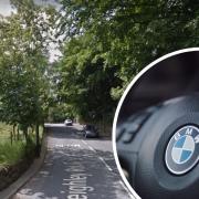 BMW driver fled police after chase at 'crazy speed' down country lane