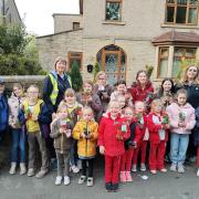 The 77th Bradford Rainbows and Brownies have been engaging in a district-wide acts of kindness project