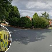 Man taken to hospital after collision