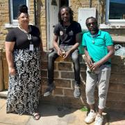 Marianne Cuthbertson, Dwight Roberts and Alvin Hyman are among of group of residents interested in establishing a Caribbean community centre in Bradford