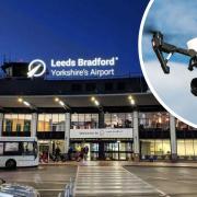 Police have revealed the amount of times they've been called to drones being illegally used at Leeds-Bradford Airport (LBA)