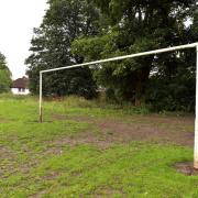 The playing fields off Harrogate Road