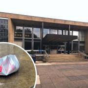 A littering case was heard at Kirklees Magistrates' Court