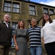 Members of the steering group set up to bring the Bronte Birthplace into community use