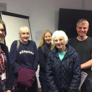 The Bunton family recently attended the Dementia Hubs event