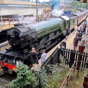 Flying Scotsman at Keighley earlier this year