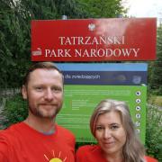 Peter Olczak and Joanna Pawlak in the Tatra Mountains