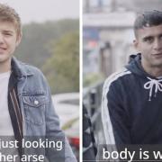 The campaign is centred around a powerful video which shows men and boys making excuses for inappropriate behaviour and harassment in everyday situations.