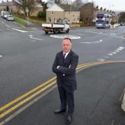 Ian Rivers, who is concerned about the safety of a roundabout in Wibsey