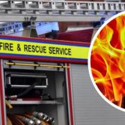 A fire occurred at a derelict single-story building in Liversedge