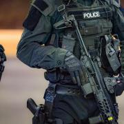 Armed police were called to Brighouse in the early hours of the morning