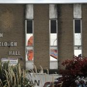 Demolition work is taking place at Ian Clough Hall