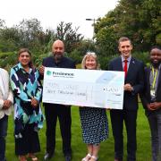 The Marie Curie Hospice in Bradford receives £3,000 donation from Persimmon