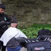 Youth Cutz gives free haircuts to homeless people in Bradford