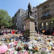 Floral tributes following the attack