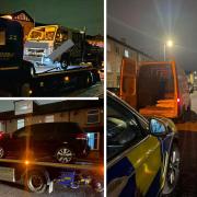 Police seized multiple vehicles in the Great Horton area of Bradford last night for various offences