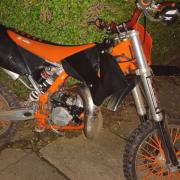 This motorbike was seized in Wibsey, Bradford