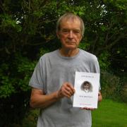 Richard Poole with his book Low Moor Lad