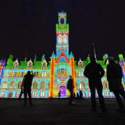 Huge illuminations lit up buildings and public places this weekend as part of BD:is LIT
