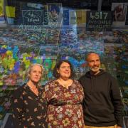 Pictured, Anne-Marie Cockburn, Vicki Beere, and Daniel Ahmed
